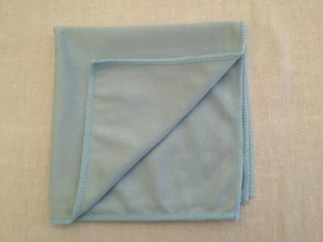 Microfiber Glas Klud 40x40 Blå