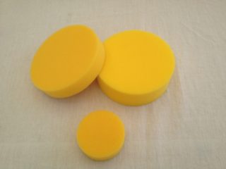 80x30 mm Gul Polerskive